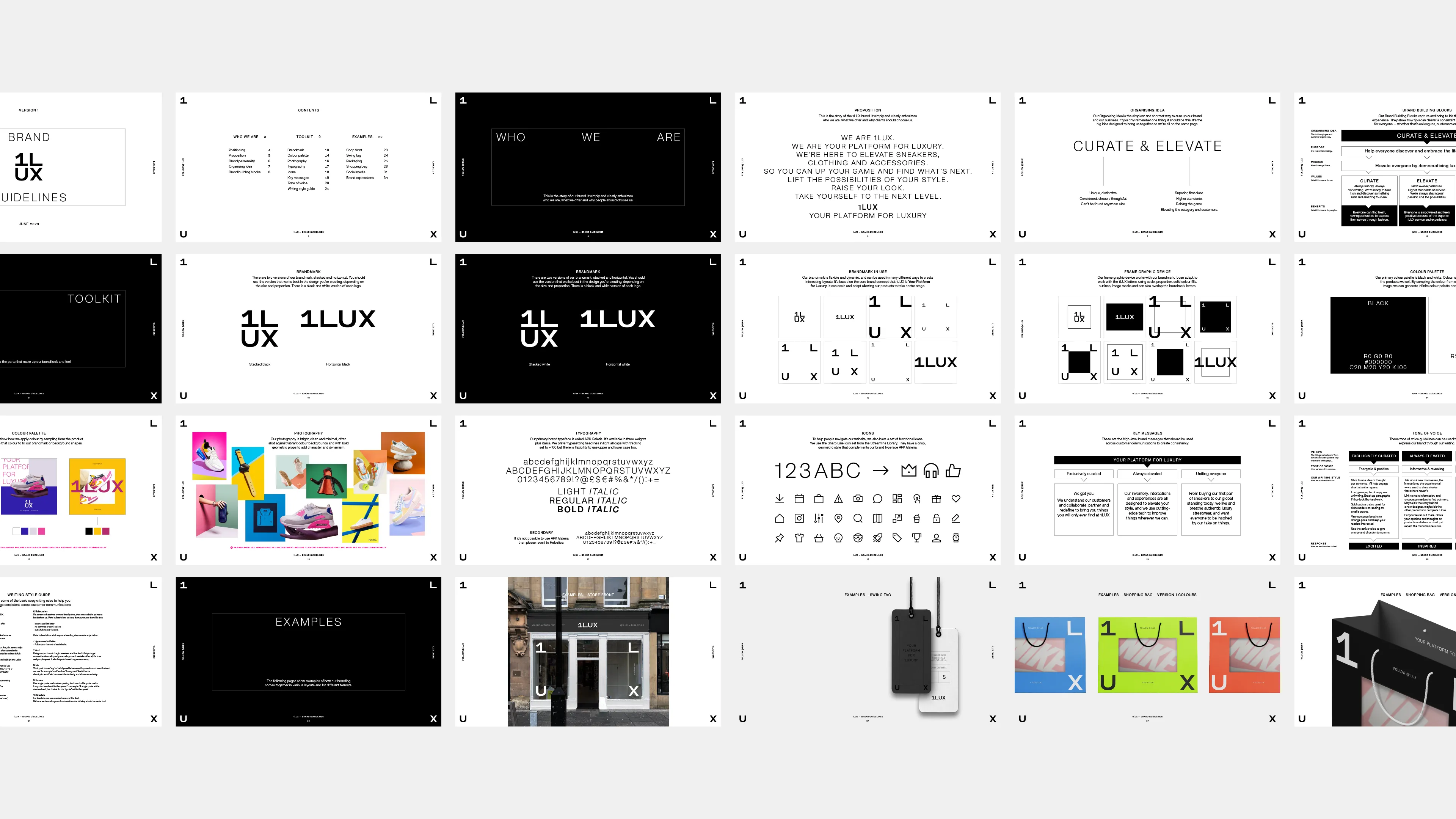 Example of work for 1Lux