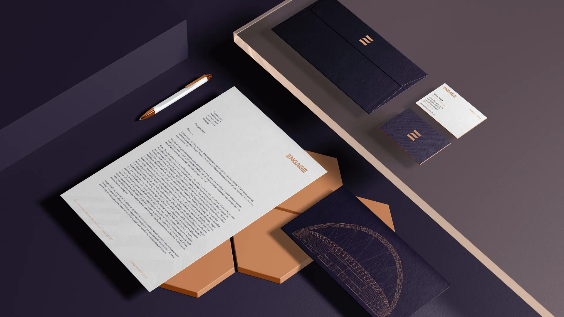 Example of work for Engage
