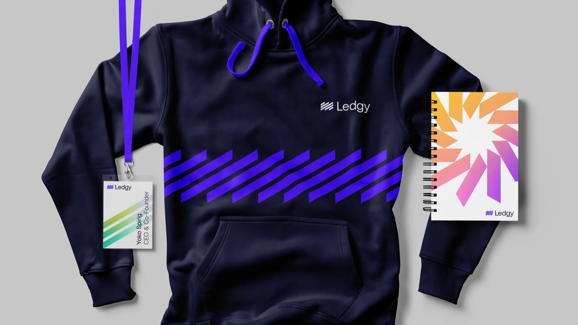 Example of work for Ledgy Brand