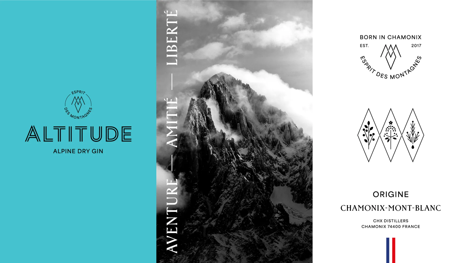 Example of work for Altitude Gin