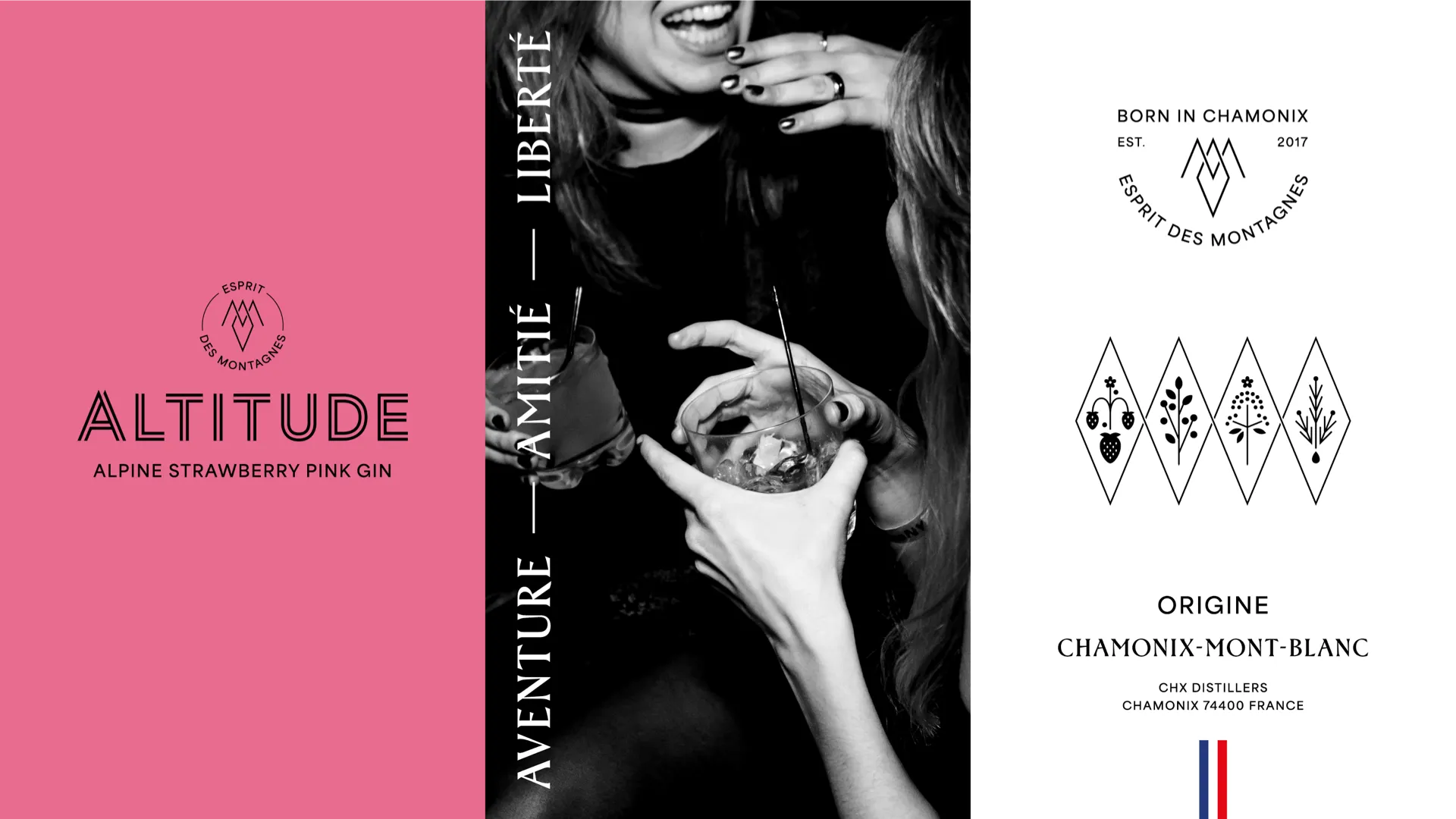 Example of work for Altitude Gin
