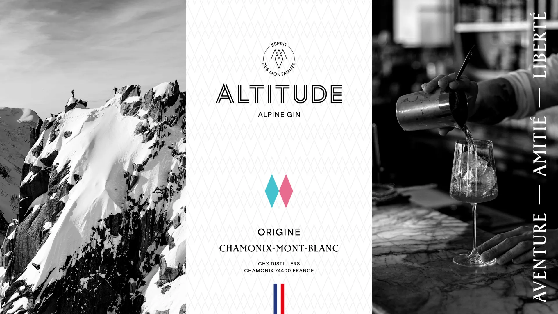 Example of work for Altitude Gin