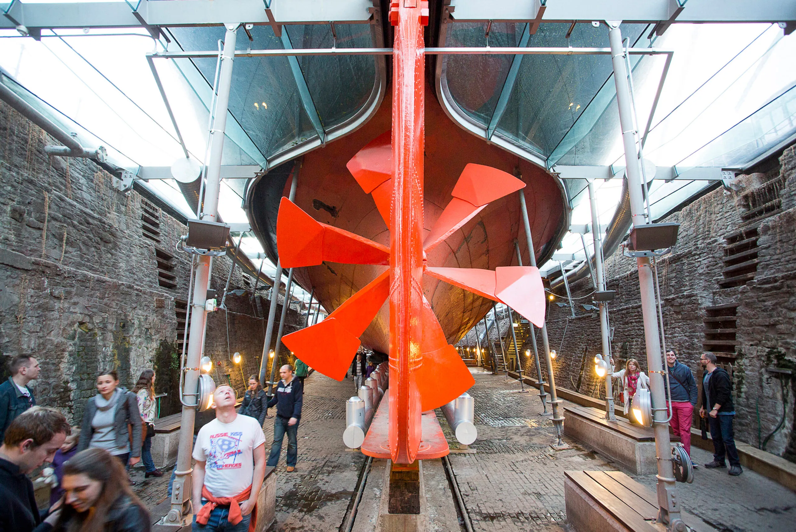Example of work for Brunel’s SS Great Britain