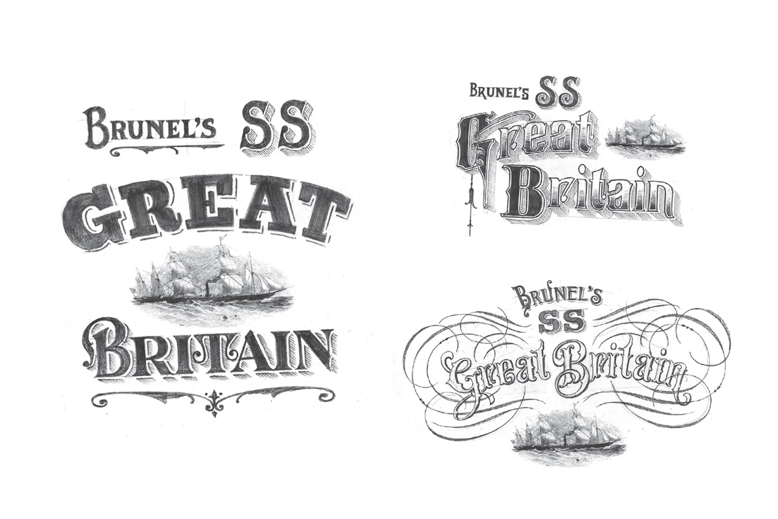 Example of work for Brunel’s SS Great Britain