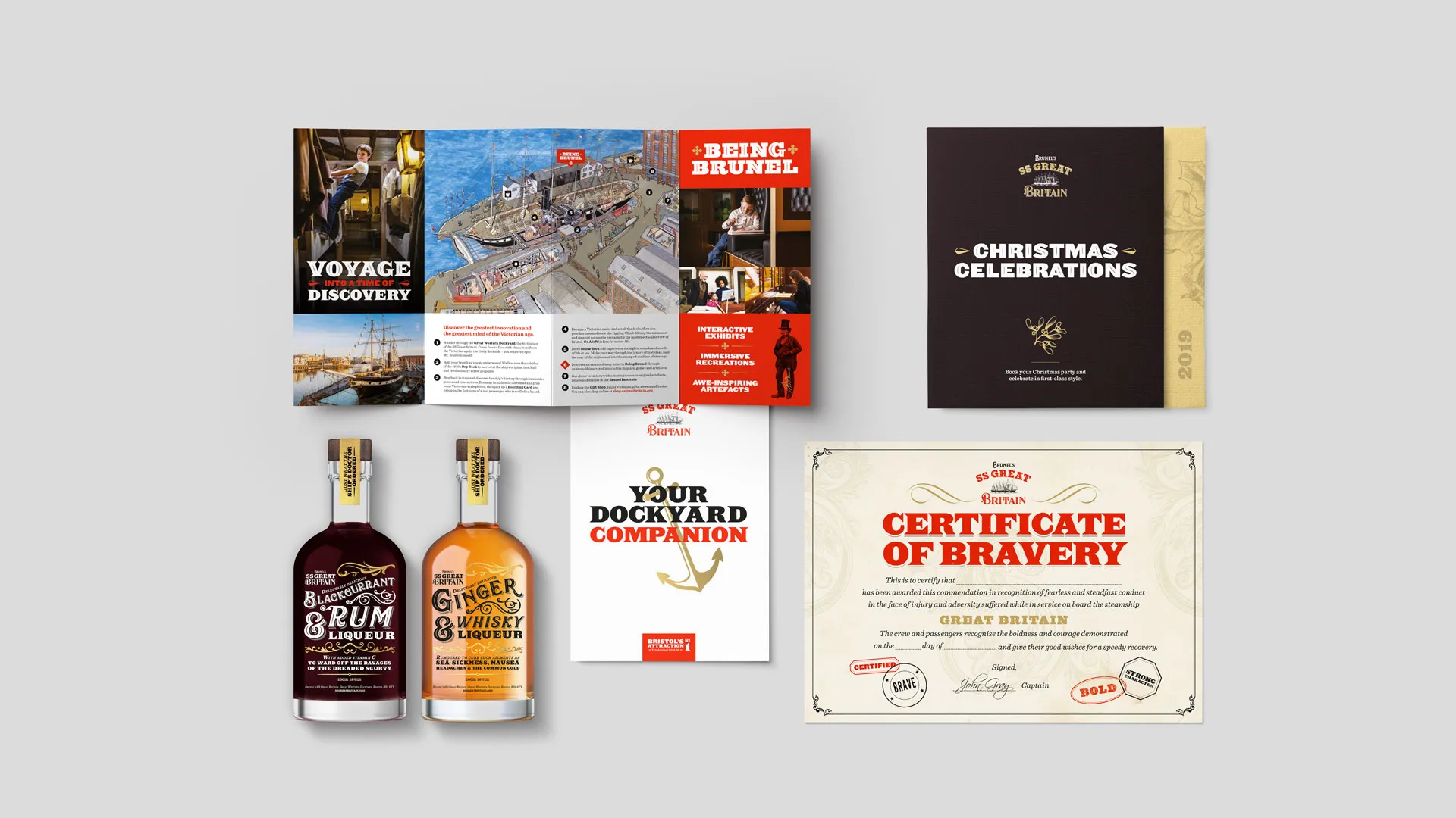 Example of work for Brunel’s SS Great Britain
