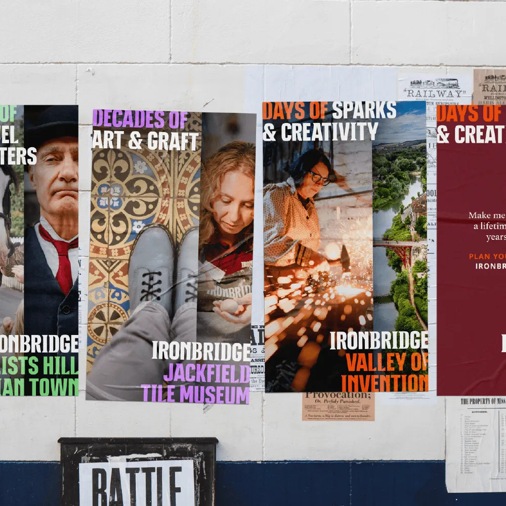Image showcasing work for Ironbridge
