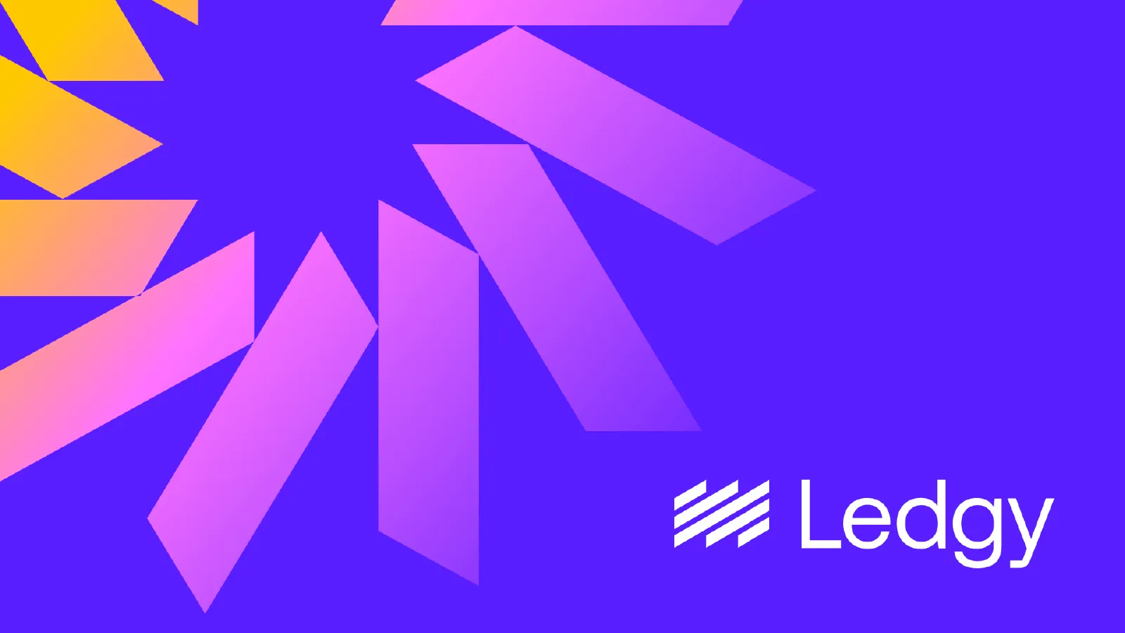Image showcasing work for Ledgy Brand
